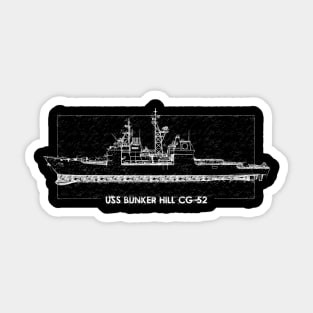 USS Bunker Hill CG-52 Sticker